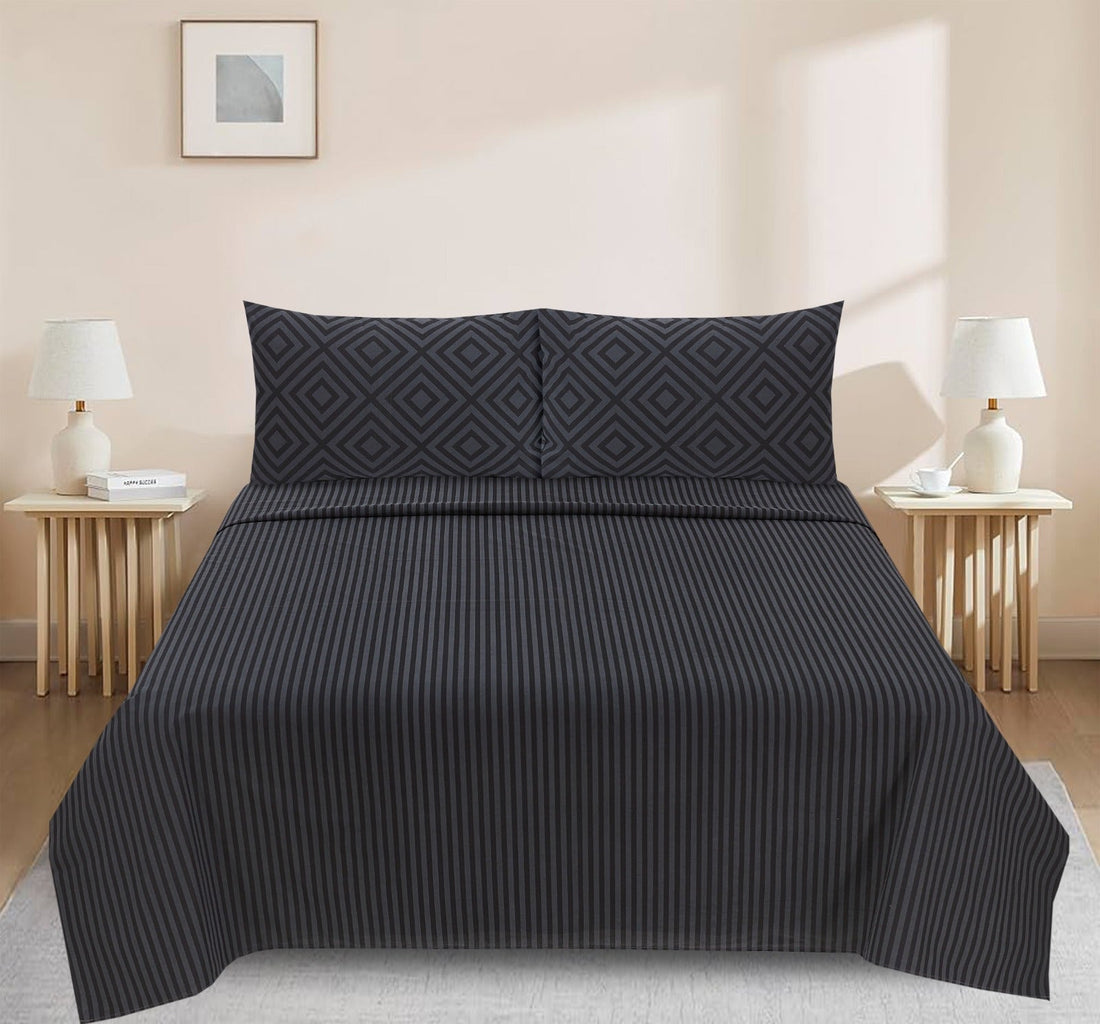 Black Stripped - Cotton