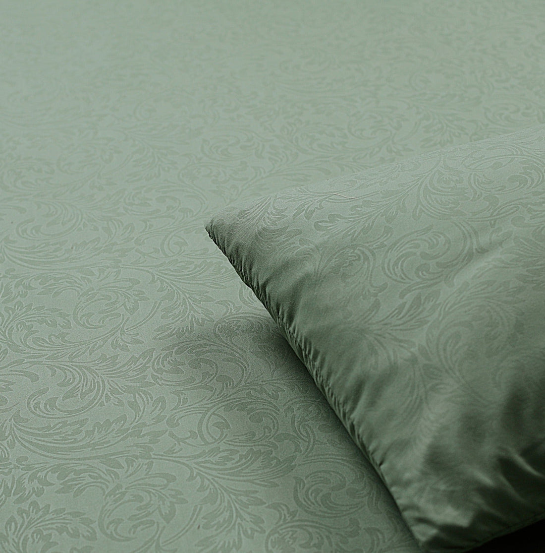 Olive Pastel - Fitted Sheet Set - King Cotton Punch