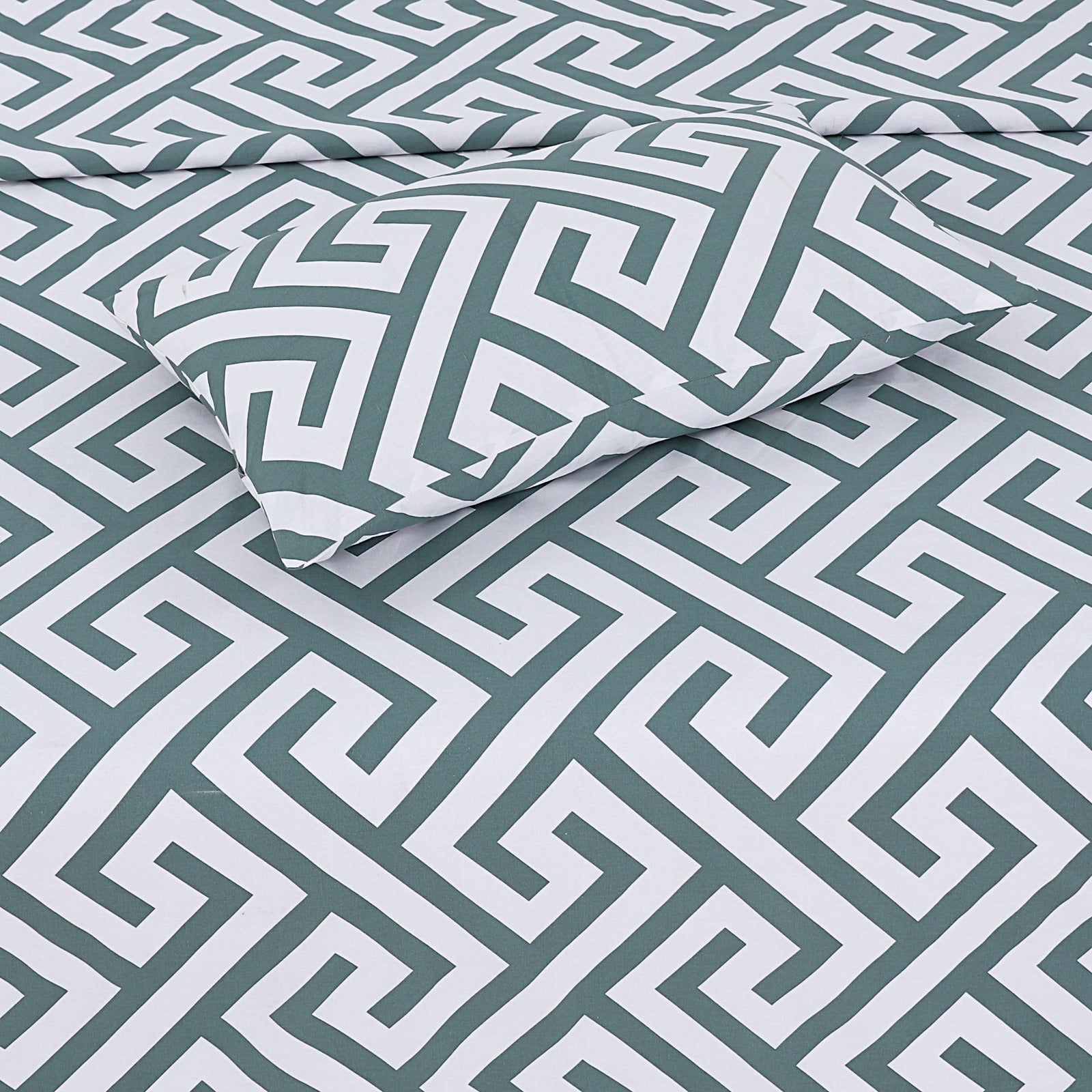 Geometry White - Cotton