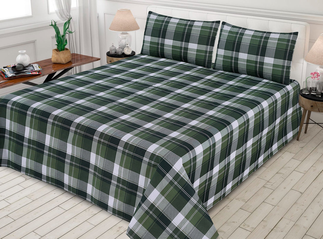 Classic Green 3pcs Cotton Punch