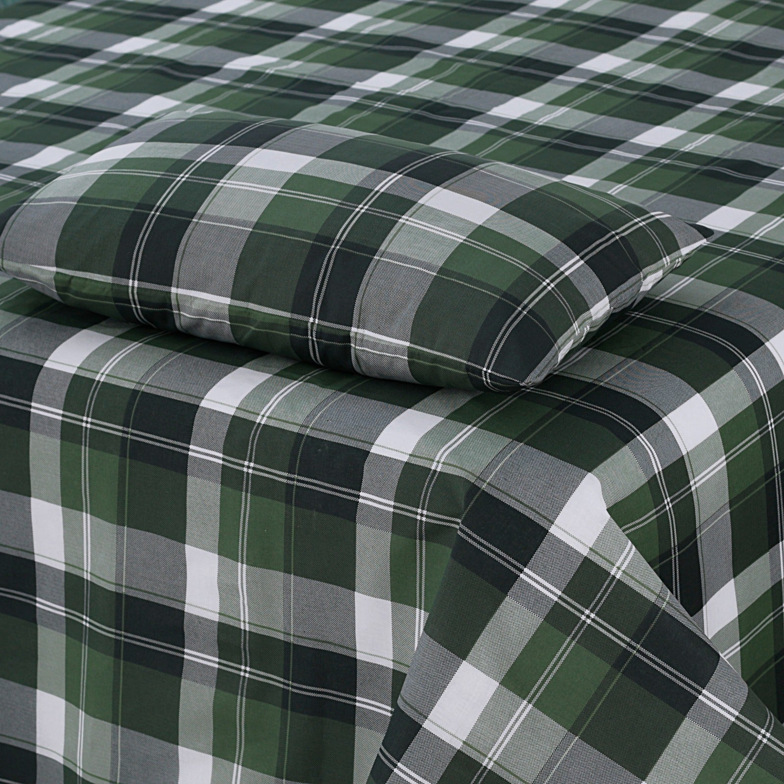 Classic Green 3pcs Cotton Punch